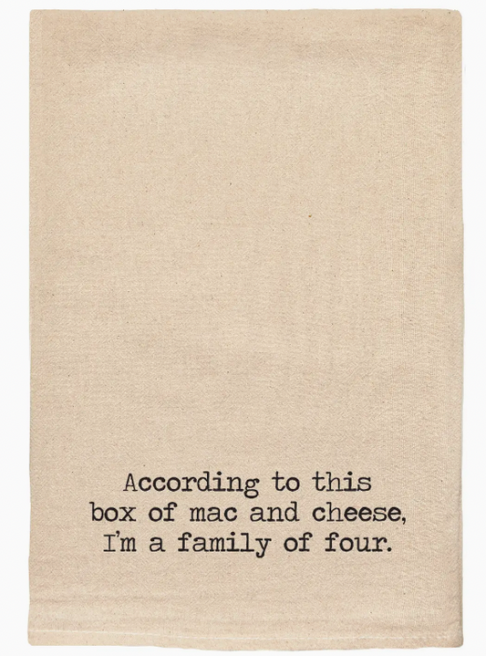 Mac & Cheese Tea Towel