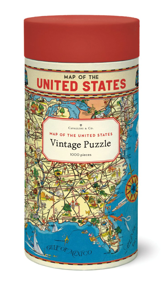 Map of United States 1000 pc Puzzle