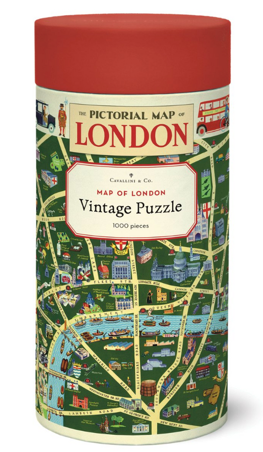 Map of  London 1000 pc Puzzle