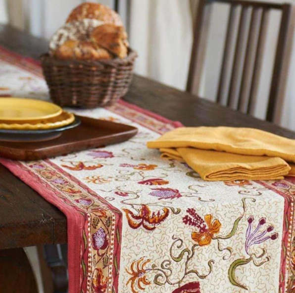 Fleurs de Indes Table Runner 16 x 90