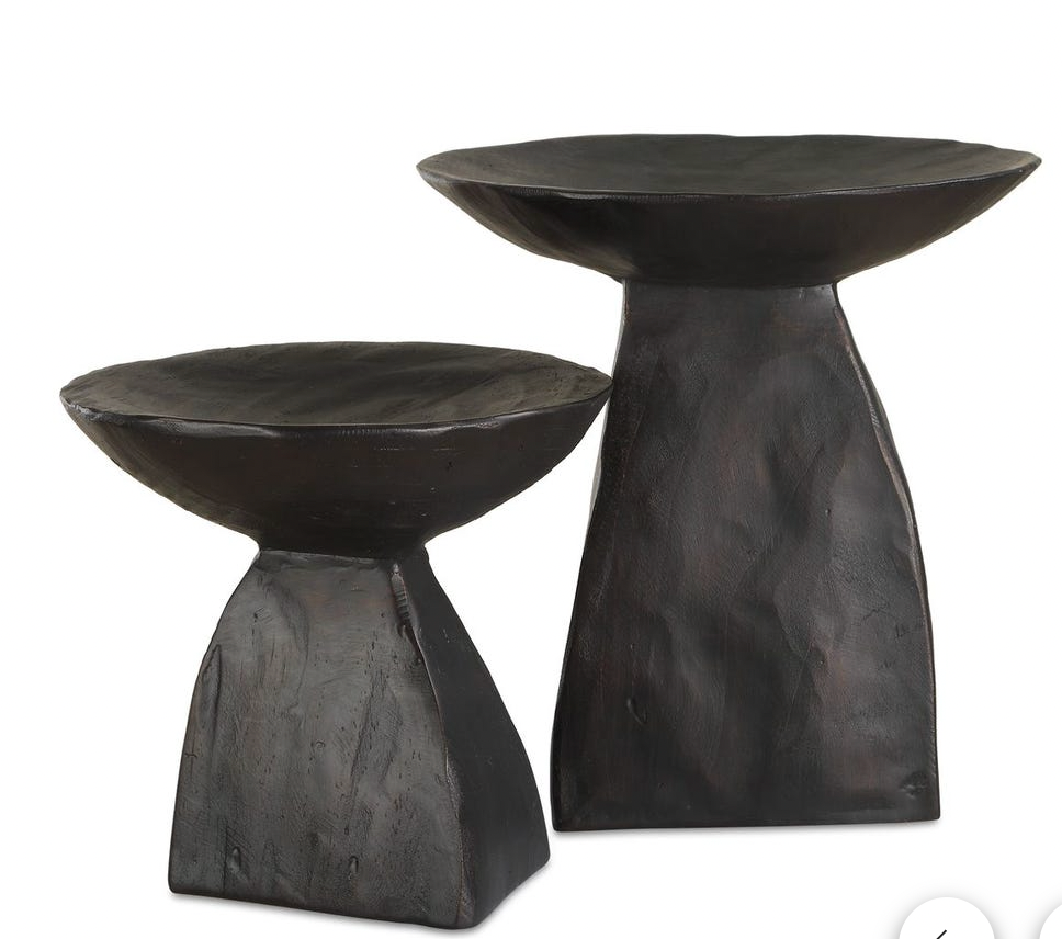 Pedestal Bowls Set of 2