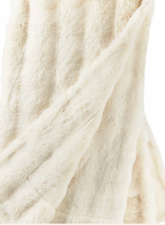 Faux Fur Throw