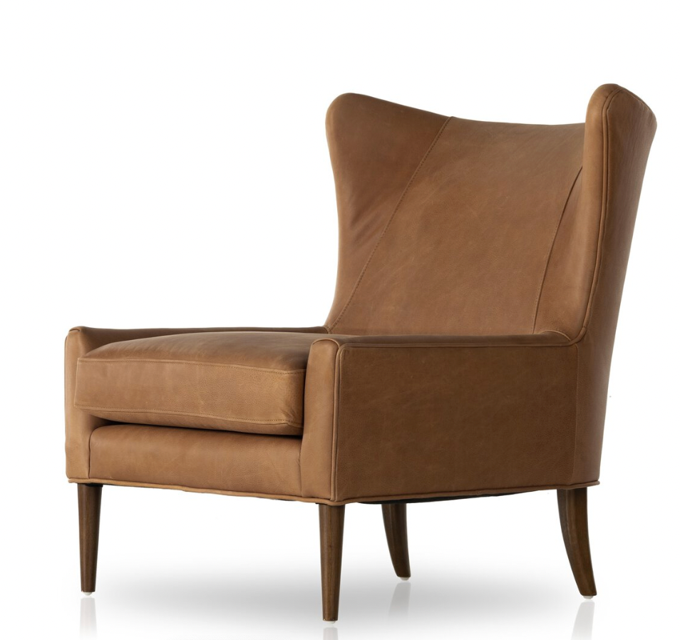 Leather Wing Chair
