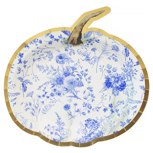 Timeless Die-cut Paper Pumpkin Plate- 8pk