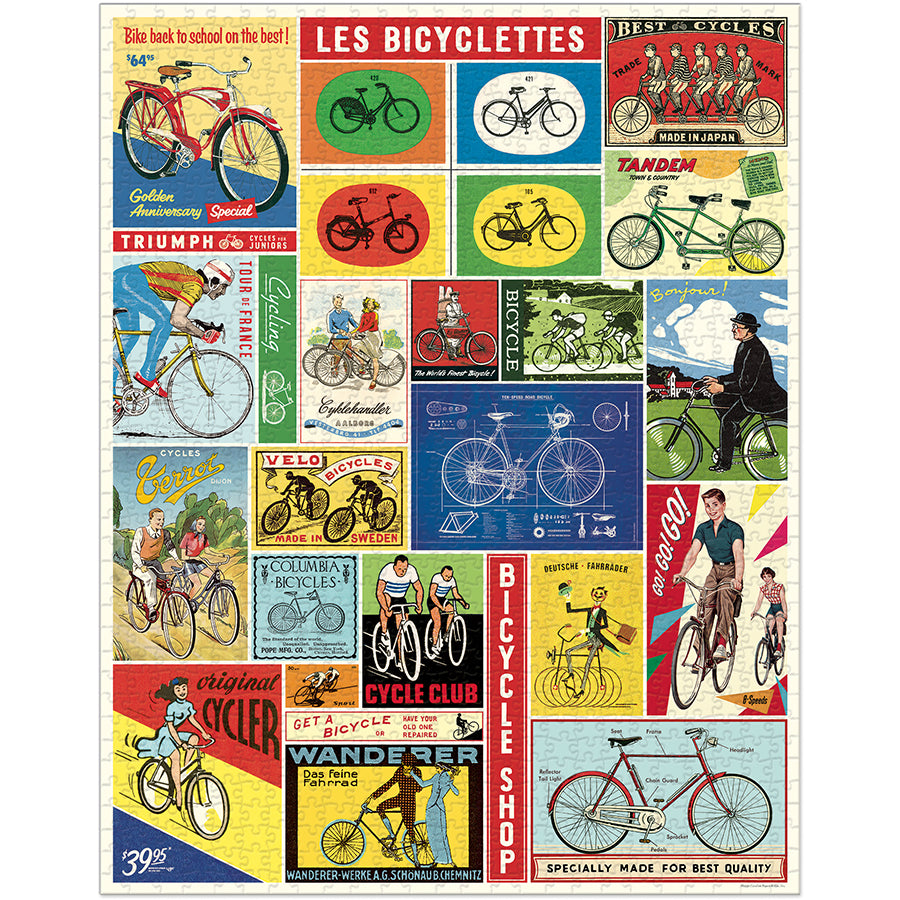 1000 Piece Puzzle- Bicycle