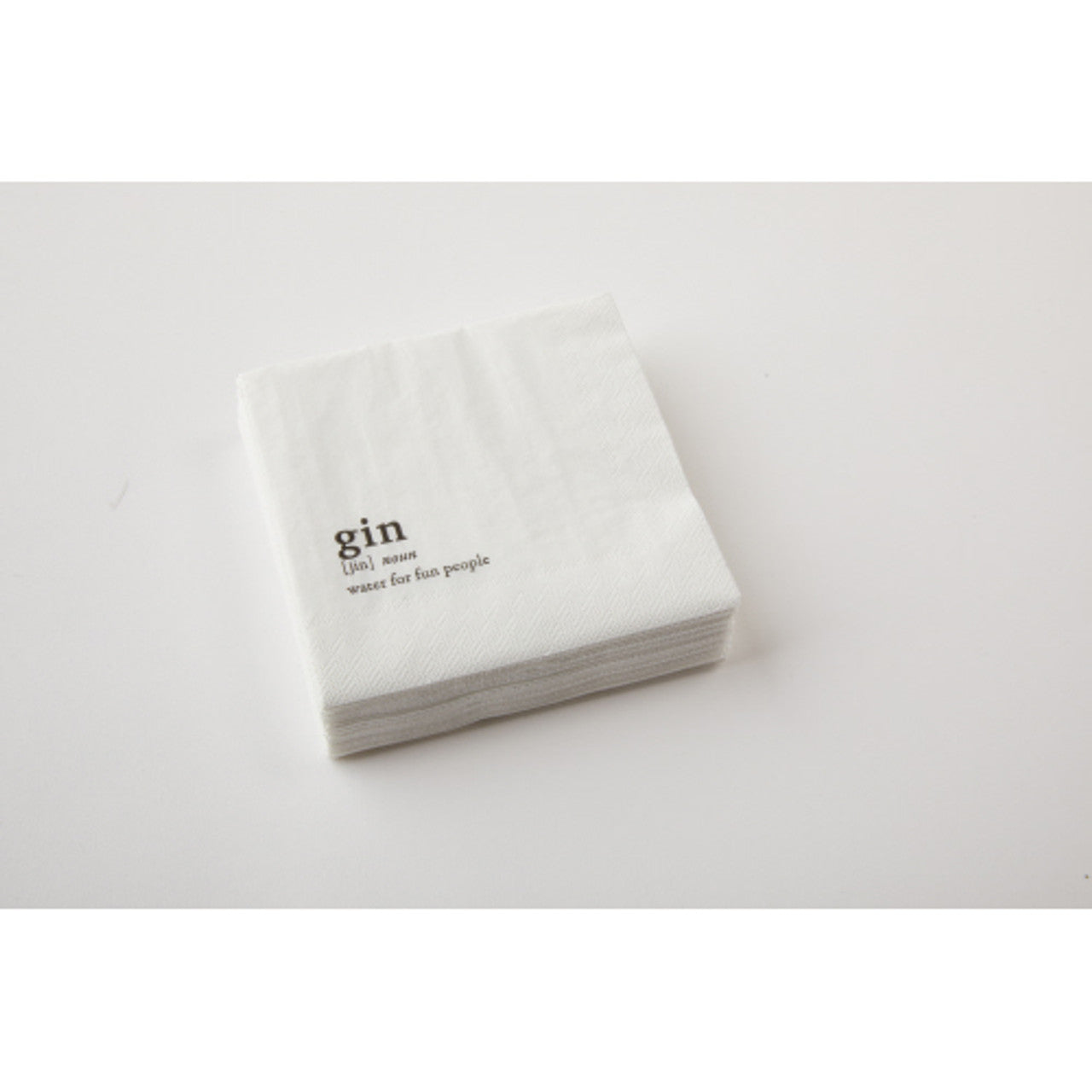 Beverage Napkin- Gin