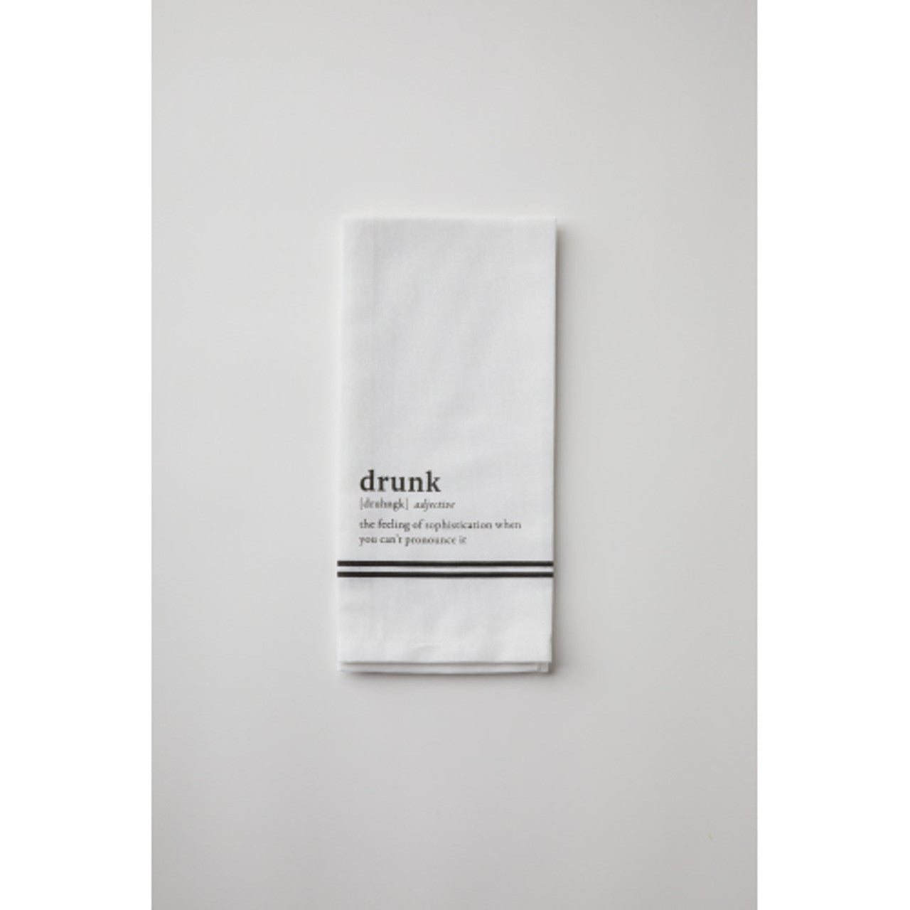 Bar Towel- Drunk