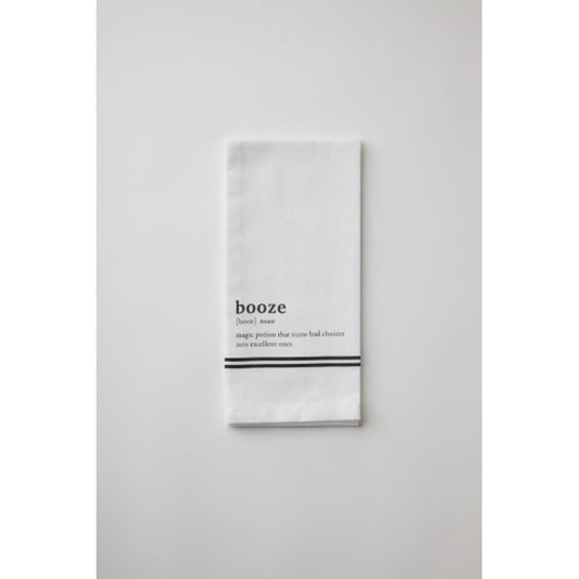 Bar Towel- Booze